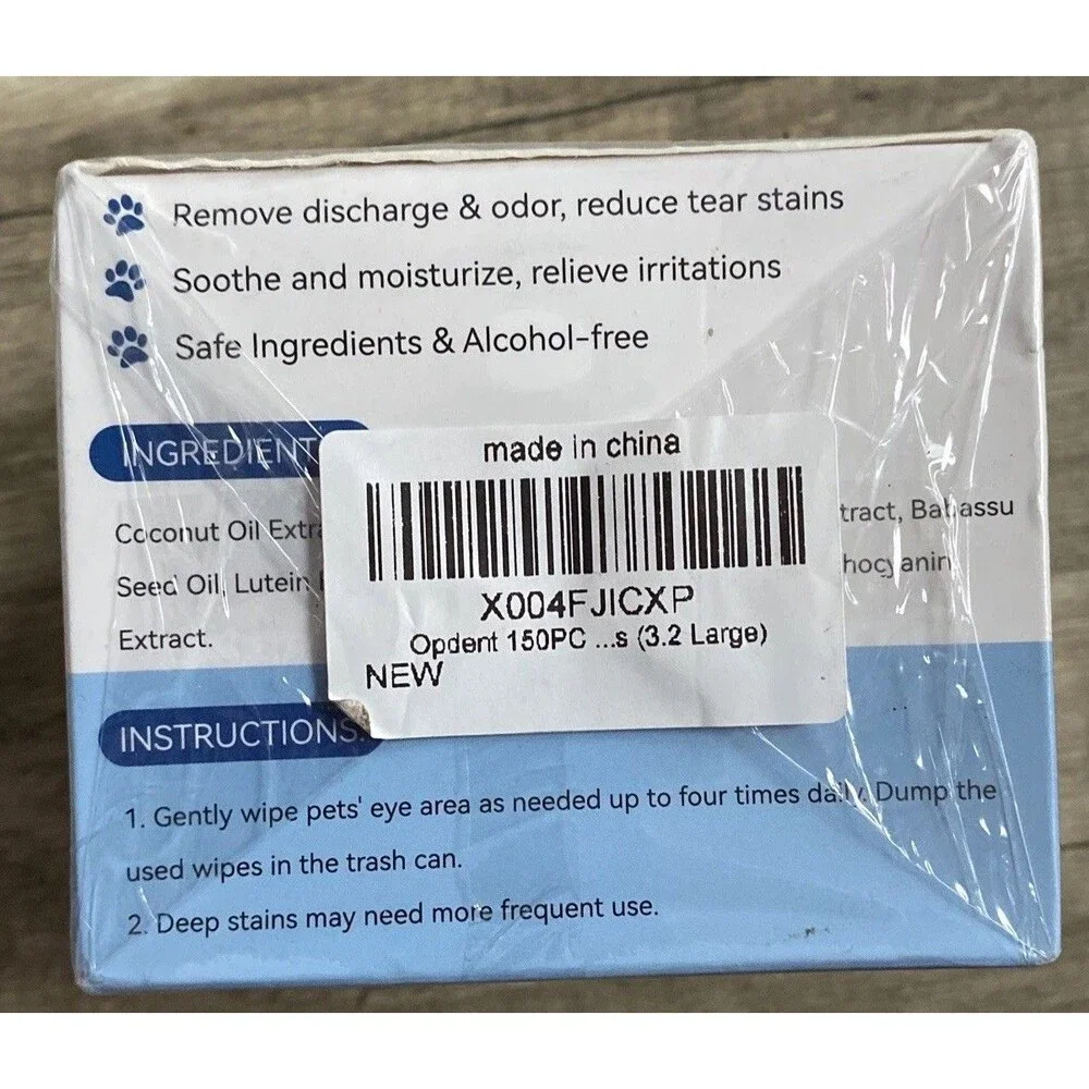 Does not apply eyes wipes